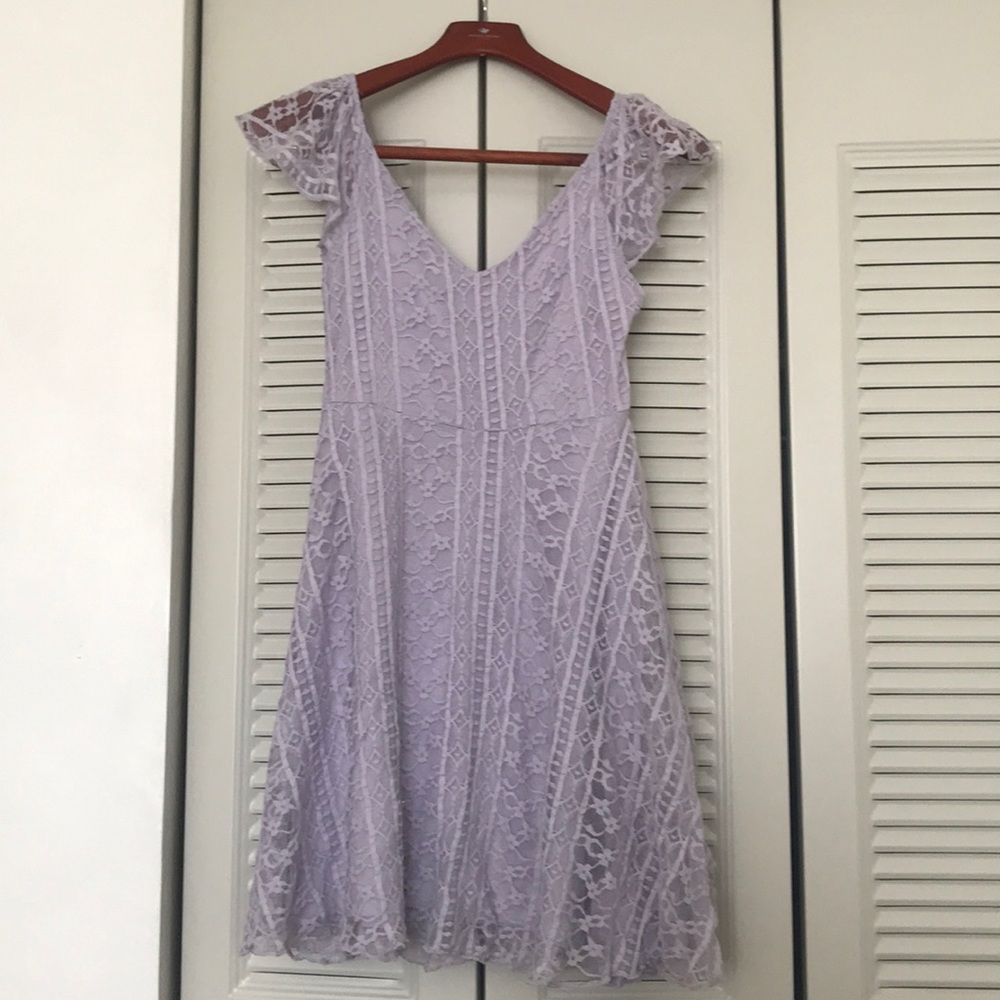 Kimchi Blue lilac lace summer dress